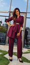 LADY CRAZY importent Stripr fabric women trendy Co ord set