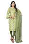 LADY CRAZY Women's Stylish and Trendy Round Neck DesignerMagic Foilprint Kurti with Duppata Set